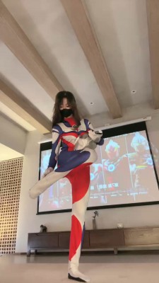 【禾末】cosplay-女超人VS外星人 bf20163-绳艺套路资源网